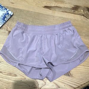 Lululemon purple hotty hot shorts!